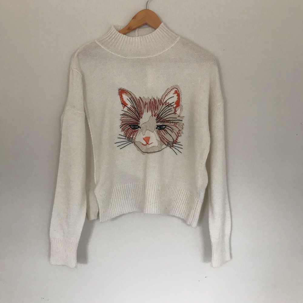 ANTHROPOLOGIE | NWT slouchy cat sweater